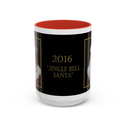 2016 JINGLE BELL SANTA (Ceramic Mug)