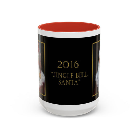 2016 JINGLE BELL SANTA (Ceramic Mug)