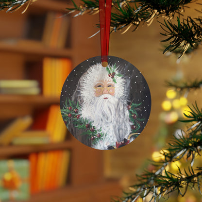 2022 FUZZY SANTA (Christmas Ornament)