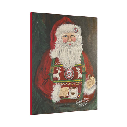 2023 Ohio State Santa Vintage Santa Painting