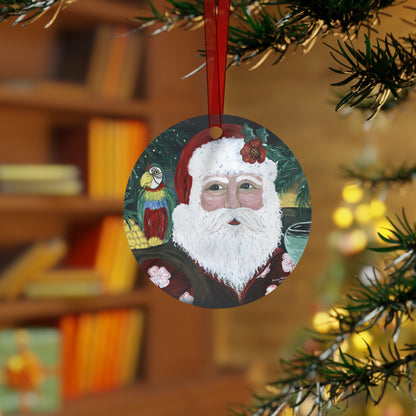 2010 TROPICAL SANTA (Christmas Ornament)