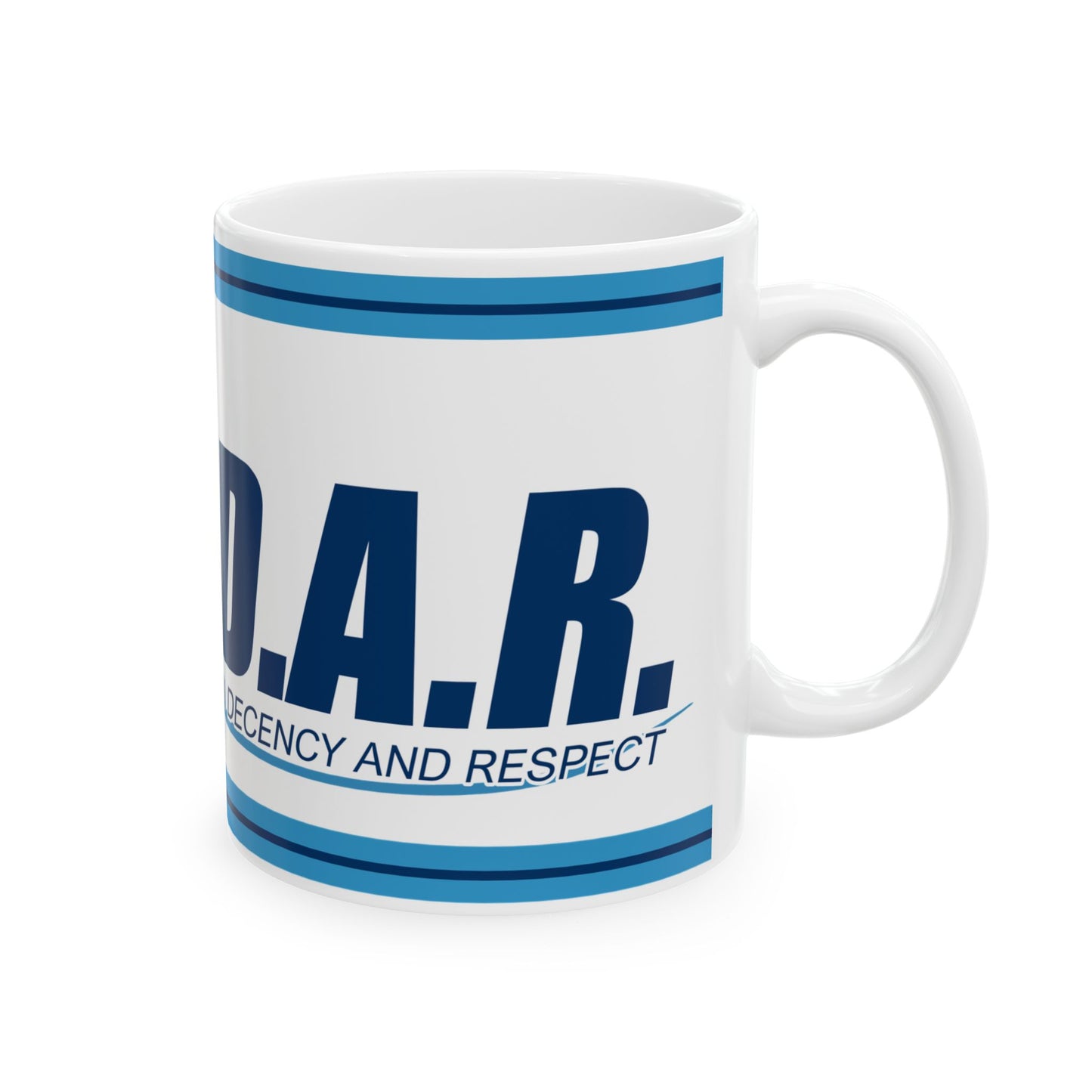 Mug — R.A.D.A.R. Restore American Decency Movement Ceramic Coffee Mug (11oz/15oz)