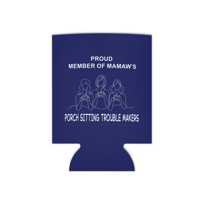 Mamaw's Porch Politics Can Cooler – 'Porch Sitting Trouble Makers' Beverage Koozie