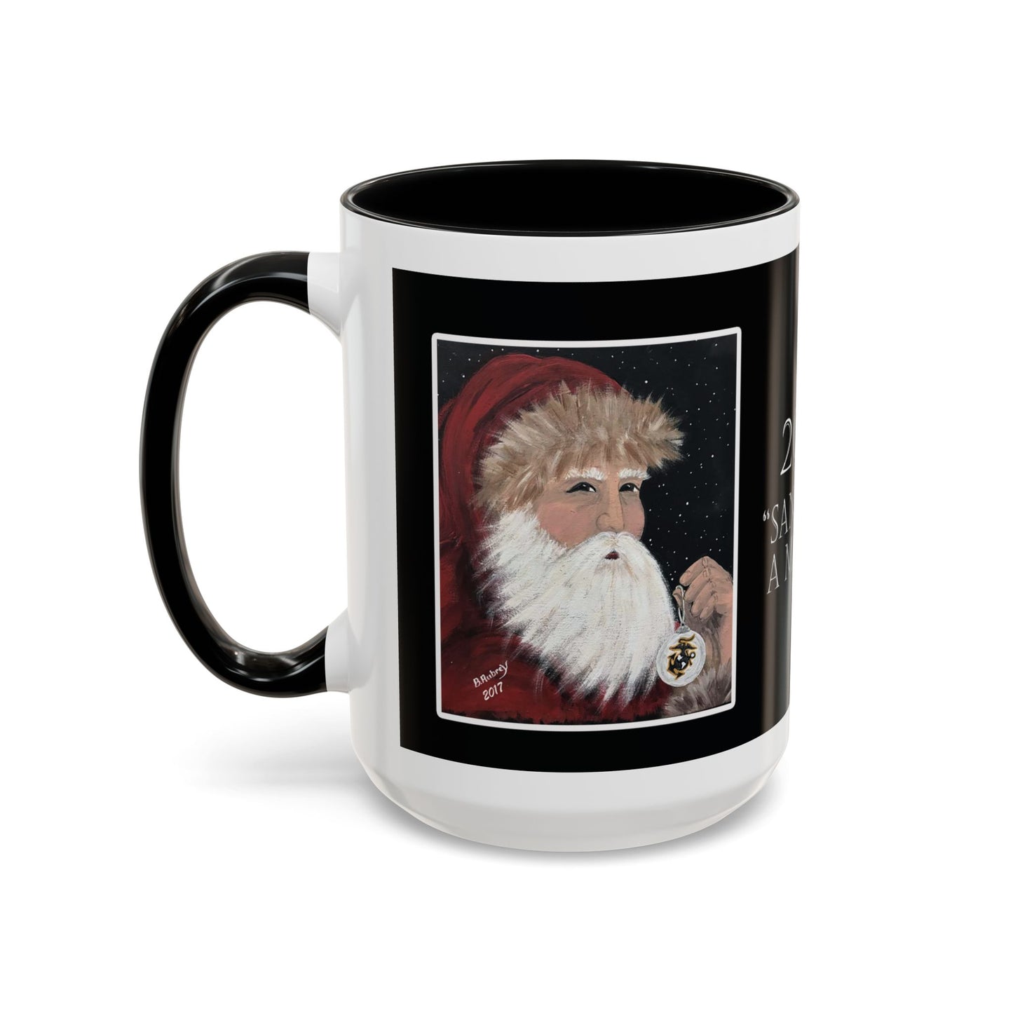 2018 SANTA FOR A MARINE (Ceramic Mug)