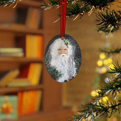 2022 FUZZY SANTA (Christmas Ornament)