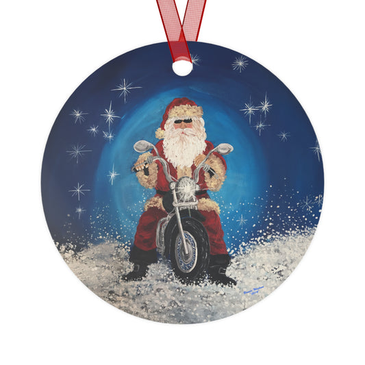 2014 BEACHY SANTA (Christmas Ornament)