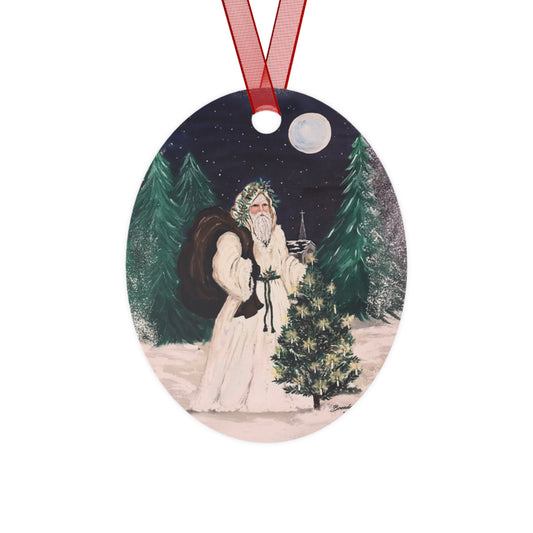 2019 MOONLIGHT SANTA (Christmas Ornament)