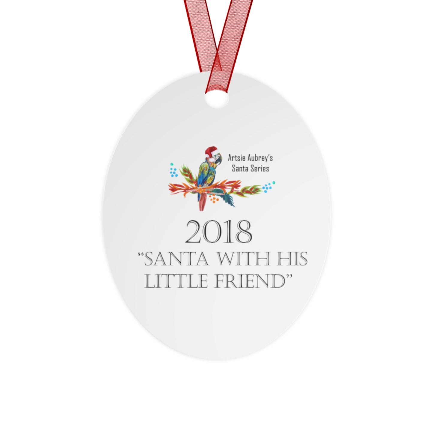 2018 SANTA WITH HIS LITTLE FRIEND