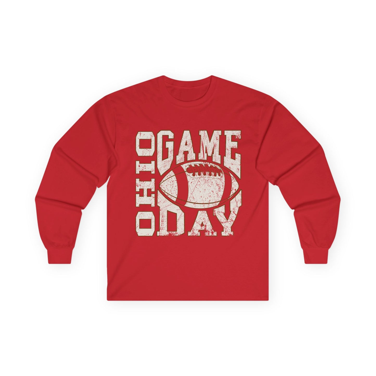 Ohio Game Day Long Sleeve Tee | Perfect for Tailgating