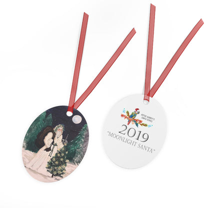 2019 MOONLIGHT SANTA (Christmas Ornament)