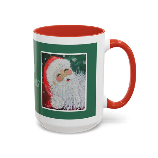 2021 SNOWFLAKE SANTA (Ceramic Mug)