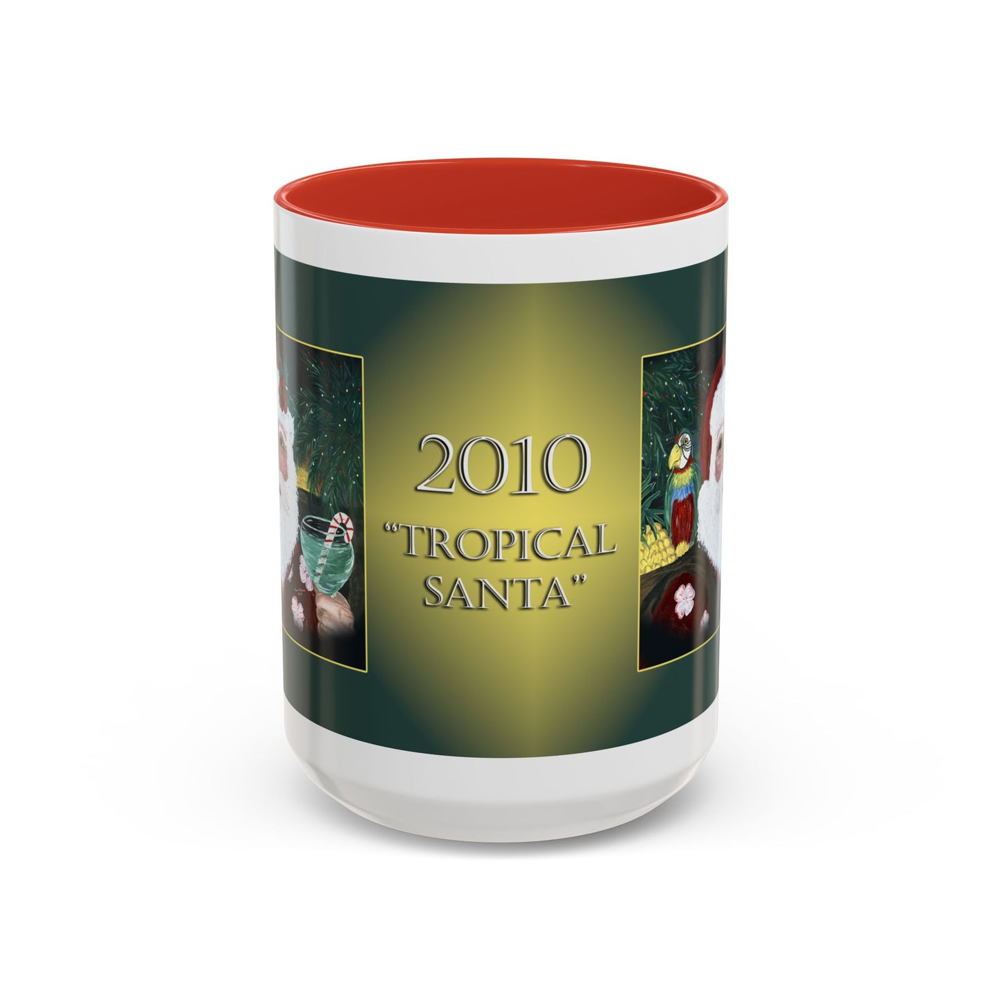 2010 TROPICAL SANTA (Ceramic Mug)