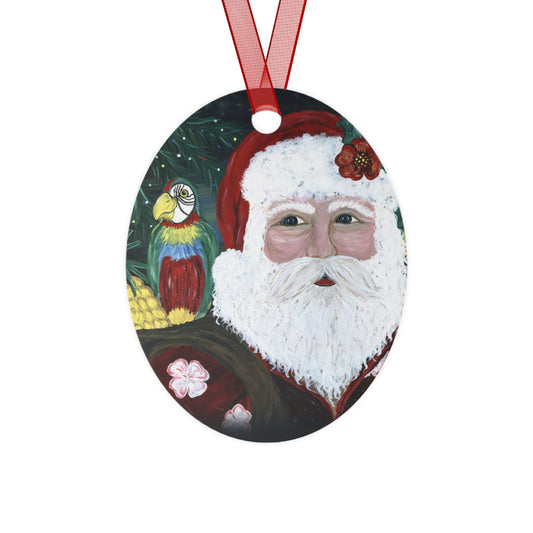 2010 TROPICAL SANTA (Christmas Ornament)