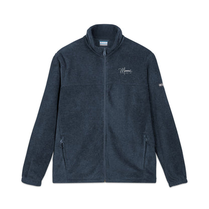 Mamaw's Porch N' Politics - Embroidered Columbia Fleece Jacket