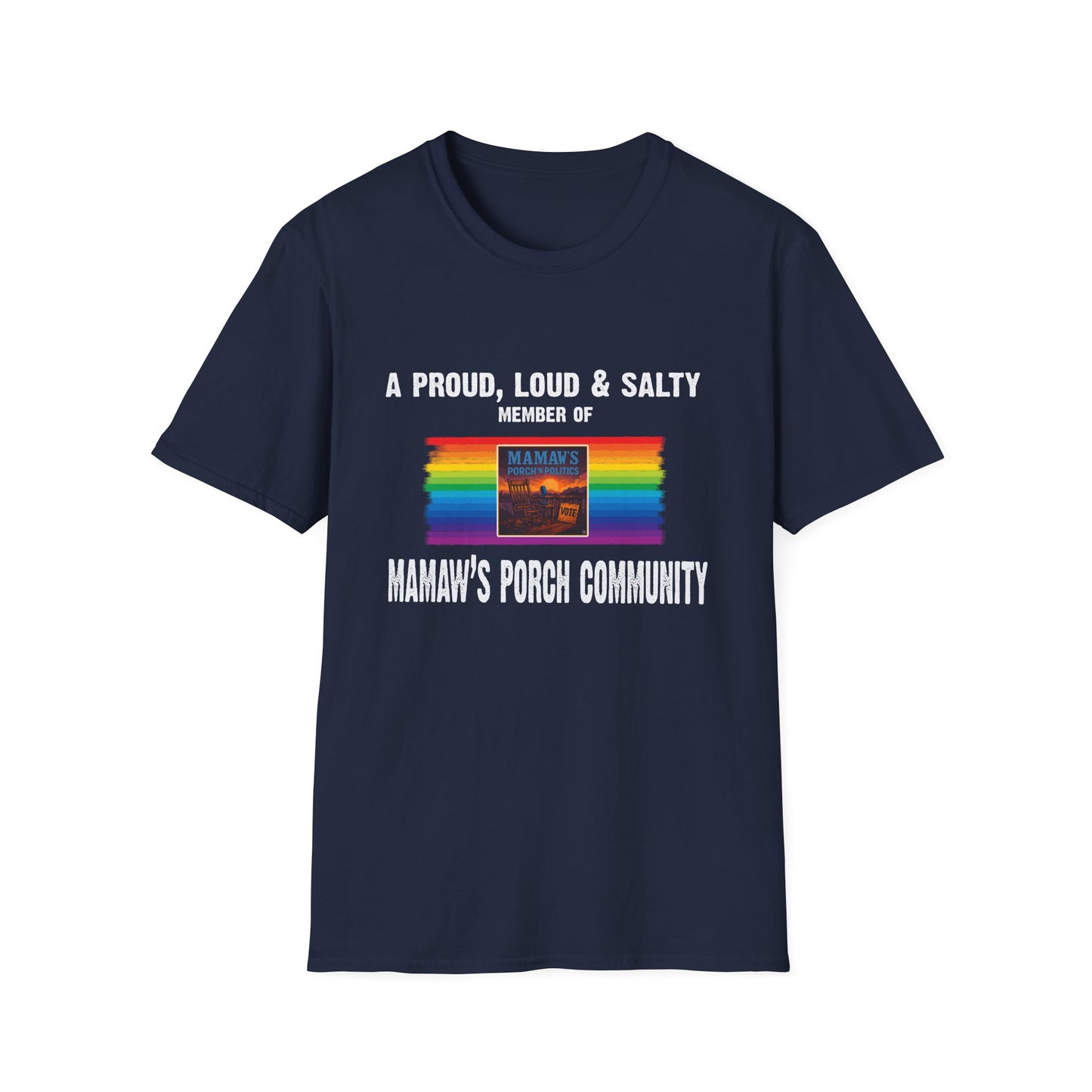 Proud, Loud & Salty short sleeve t-shirt