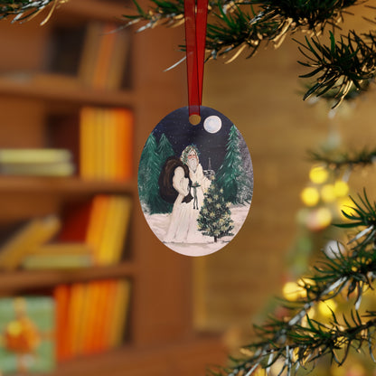 2019 MOONLIGHT SANTA (Christmas Ornament)