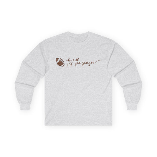 Tis The Season Football Long Sleeve Tee