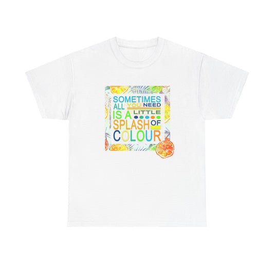 Colorful Splash Unisex Tee