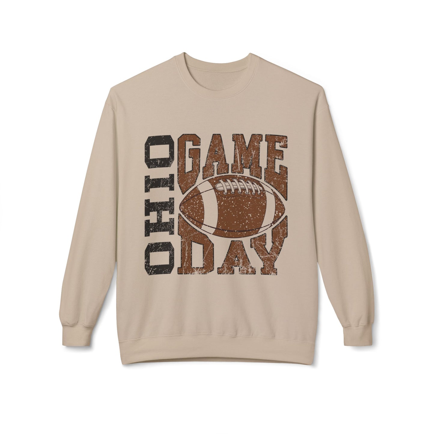 Ohio Game Day Sweatshirt, Unisex Crewneck Fleece
