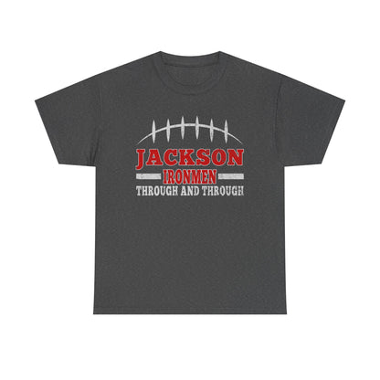 Jackson Ironmen Football Tee - Unisex Cotton T-Shirt