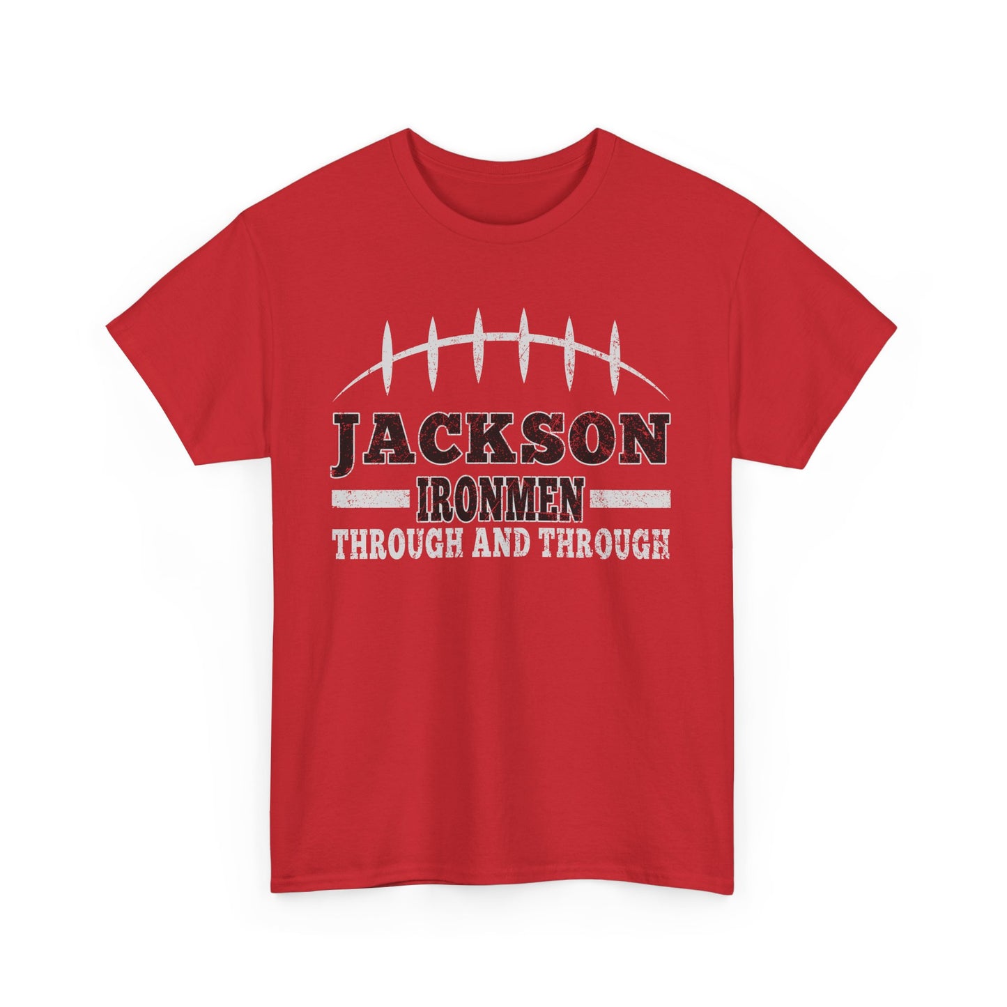 Jackson Ironmen Football Tee - Unisex Cotton T-Shirt