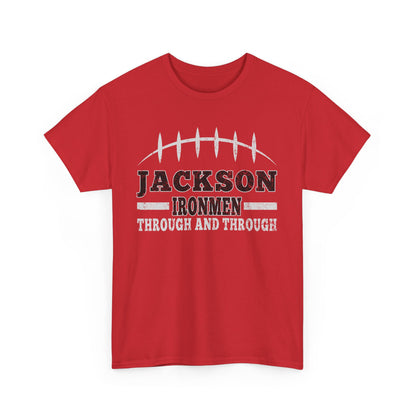 Jackson Ironmen Football Tee - Unisex Cotton T-Shirt
