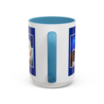 2013 KEEPING AN EYE ON SLEEPING SANTA (Ceramic Mug)