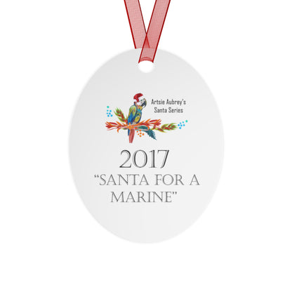 2017 SANTA FOR A MARINE (Christmas Ornament)