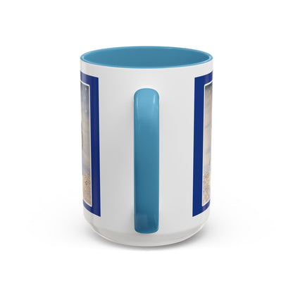 2015 BLUE SANTA (Ceramic Mug)