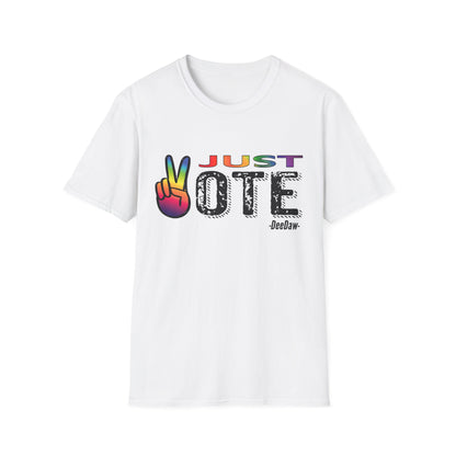 Just Vote unisex fitting t-shirt