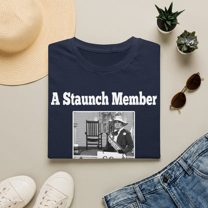 A Staunch Member T-Shirt — Vintage ‘Go Vote Now’ Political Humor Tee