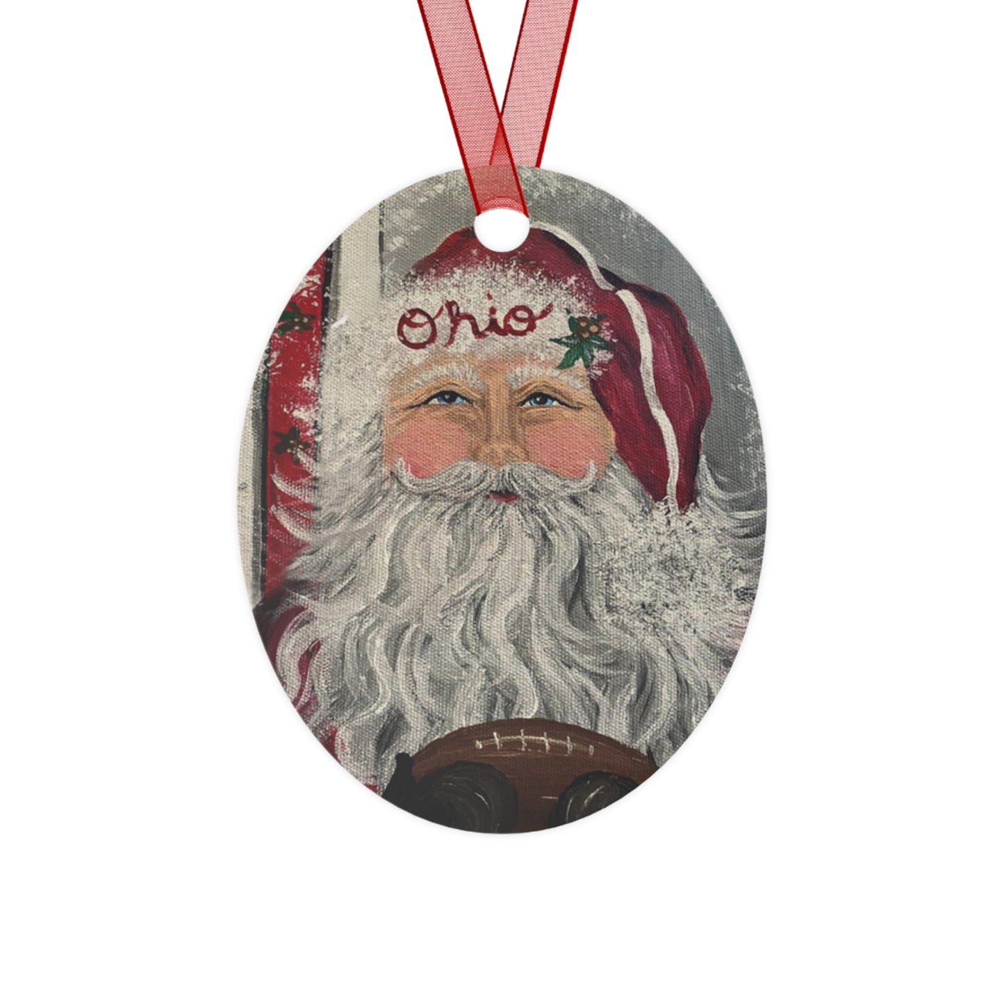 2022 FOOTBALL SANTA (Christmas Ornament)