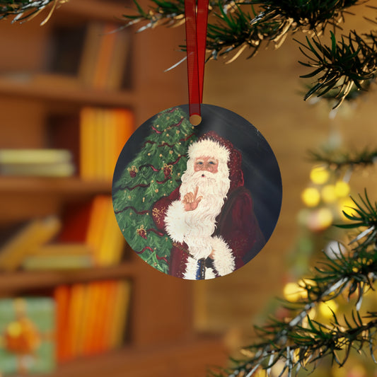 2013 SHSSSSSSS SANTA (Christmas Ornament)
