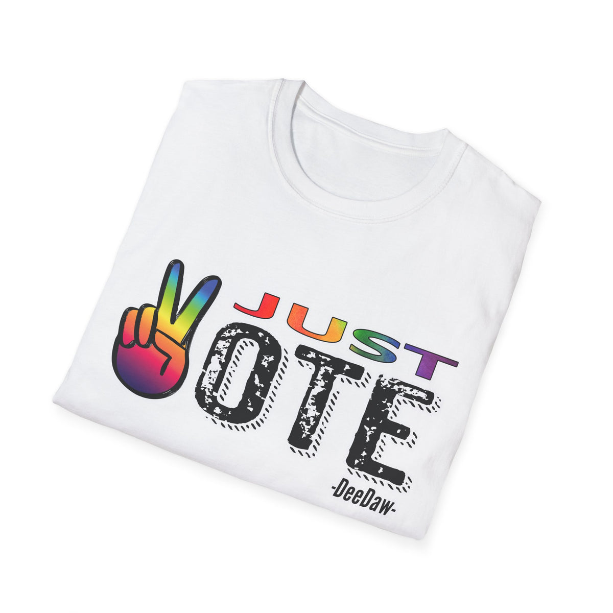 Just Vote unisex fitting t-shirt