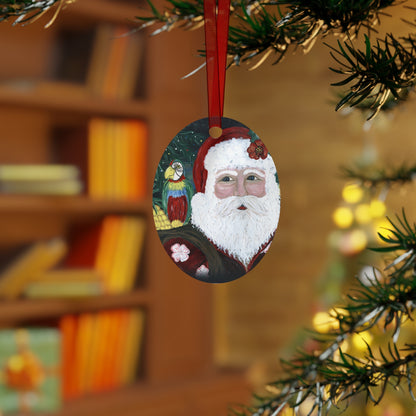 2010 TROPICAL SANTA (Christmas Ornament)