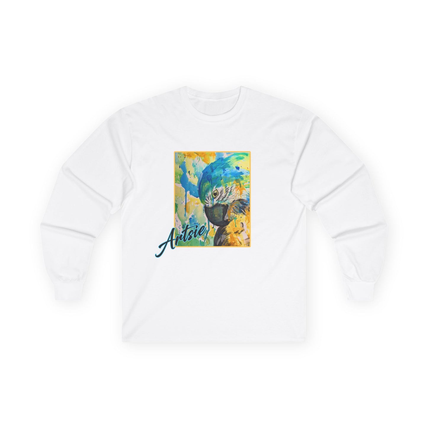 Splash of Color Parrot Unisex Long Sleeve Tee