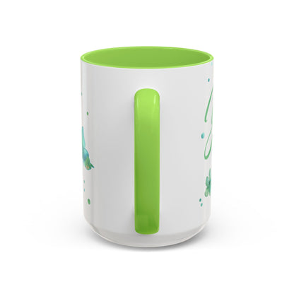 Colorful, You Make My Heart Happy 15 oz. Ceramic Mug