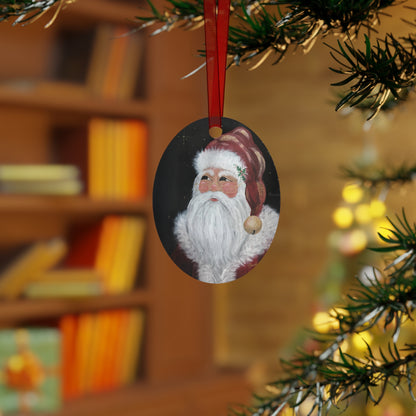 2016 JINGLE BELL SANTA (Christmas Ornament)