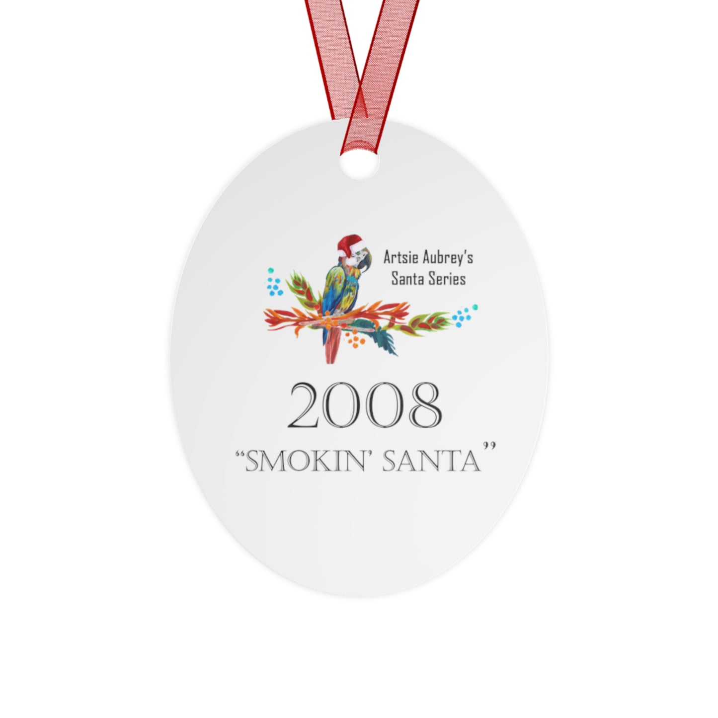 2008 SMOKIN' SANTA (Christmas Ornament)