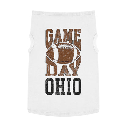 Game Day Pet Tank Top, Dog Apparel, Football Themed Shirt