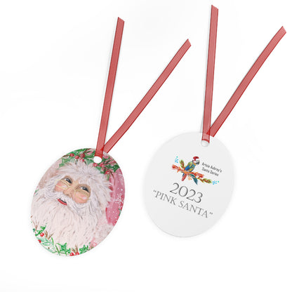 2024 PINK SANTA (Christmas Ornament)