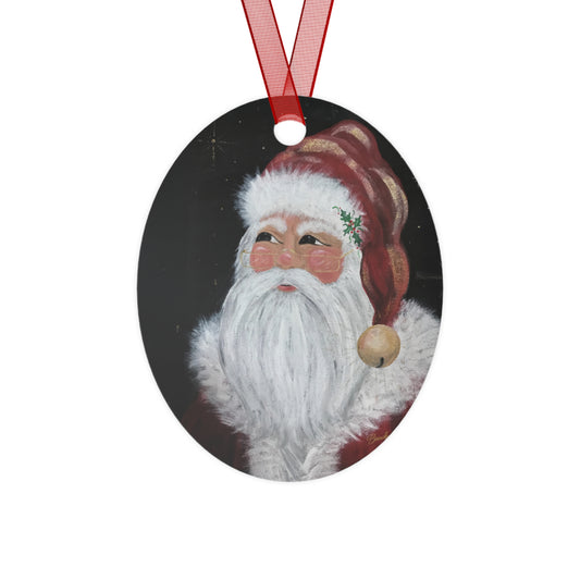 2016 JINGLE BELL SANTA (Christmas Ornament)