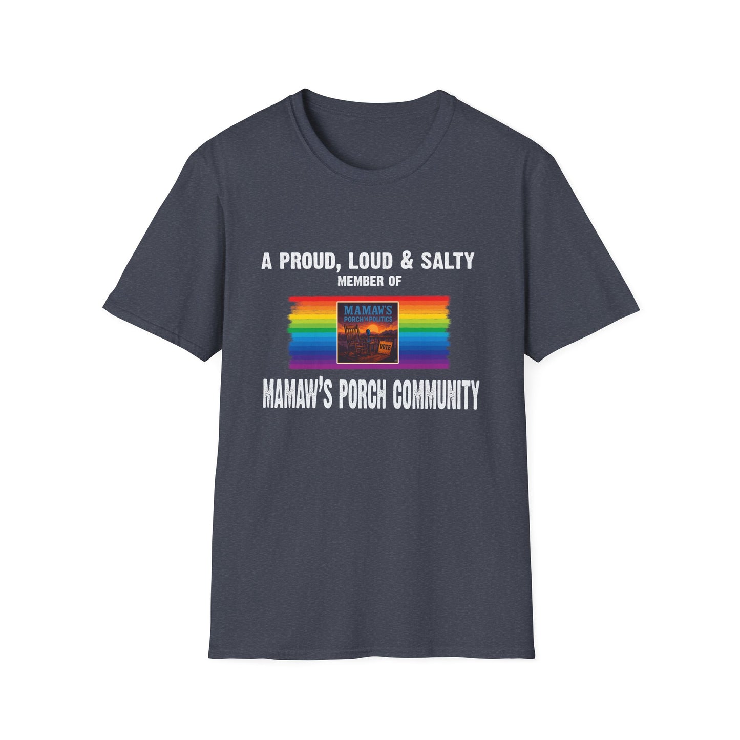 Proud, Loud & Salty short sleeve t-shirt