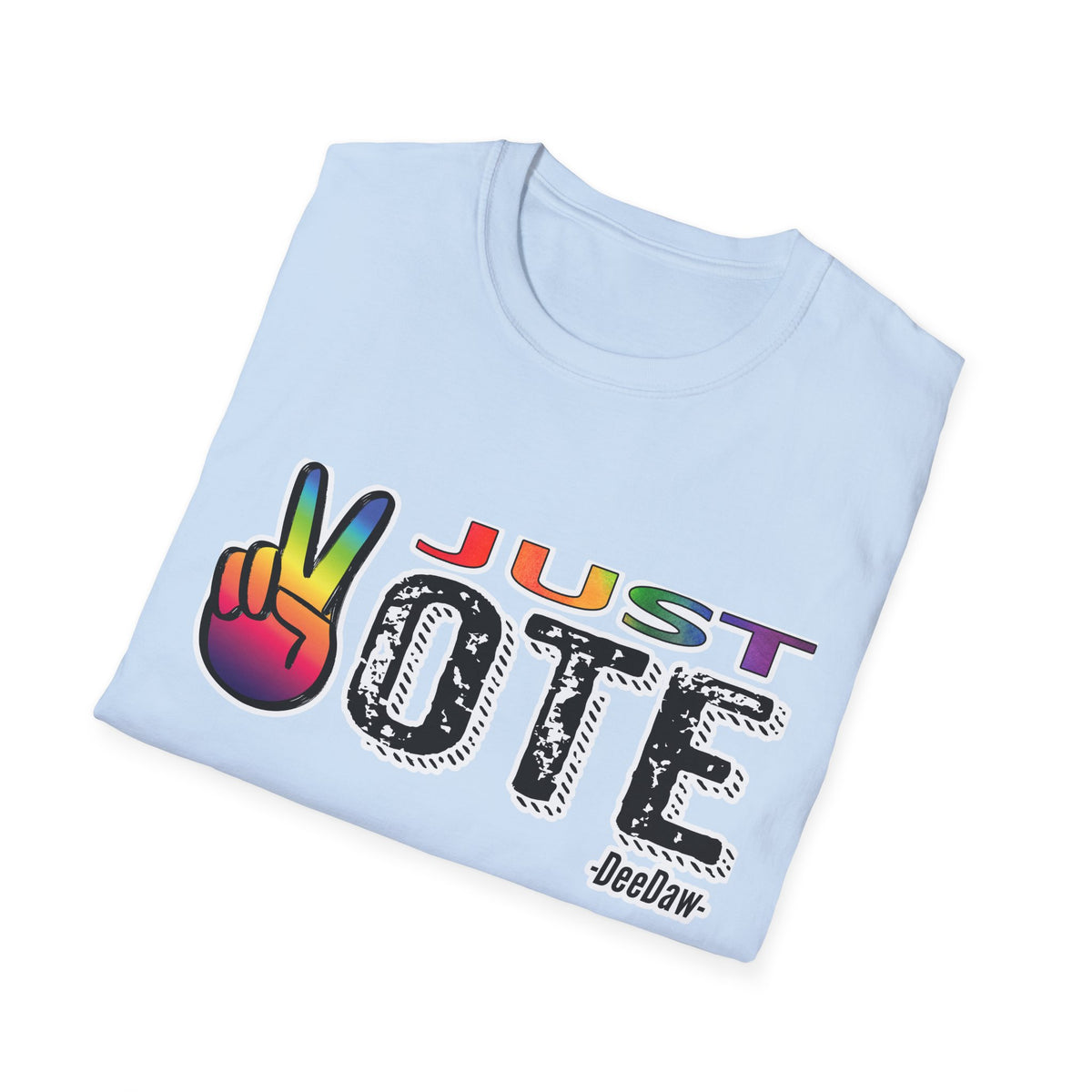 Just Vote unisex fitting t-shirt