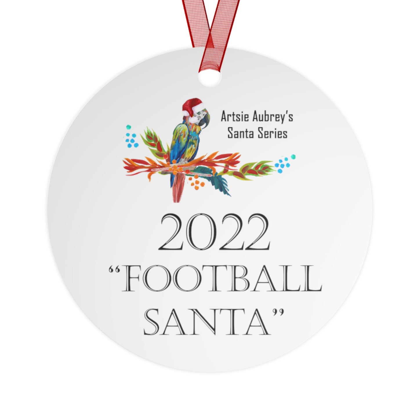 2022 FOOTBALL SANTA (Christmas Ornament)