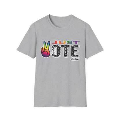 Just Vote unisex fitting t-shirt