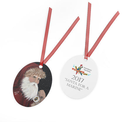 2017 SANTA FOR A MARINE (Christmas Ornament)