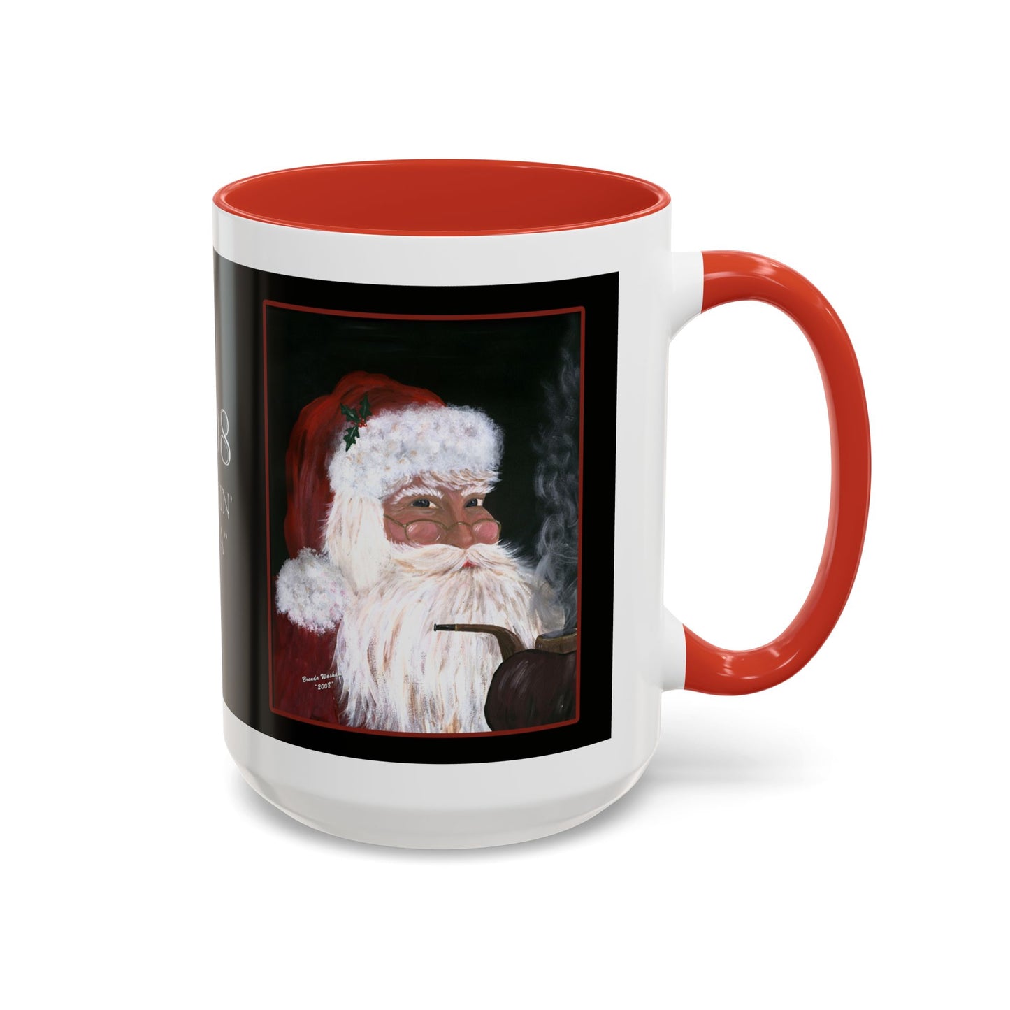 2008 SMOKIN' SANTA (Ceramic Mug)