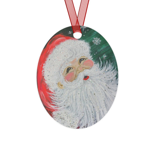 2021 SNOWFLAKE SANTA (Christmas Ornament)