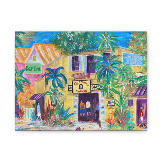 Captain Tony's Canvas Wall Art